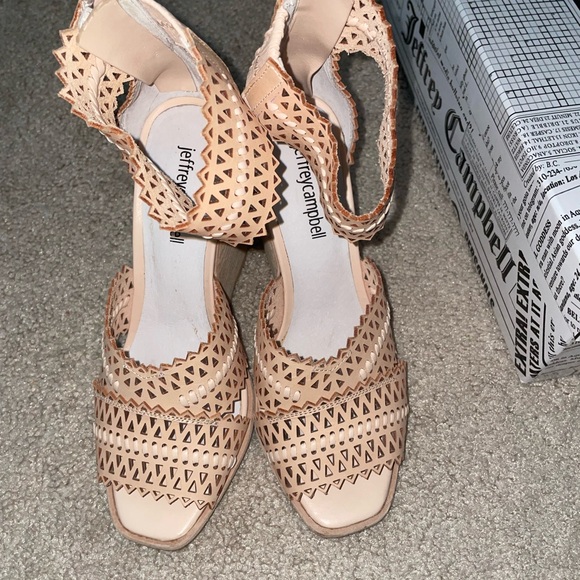 Jeffery Campbell Wedge Sandals - Picture 4 of 8